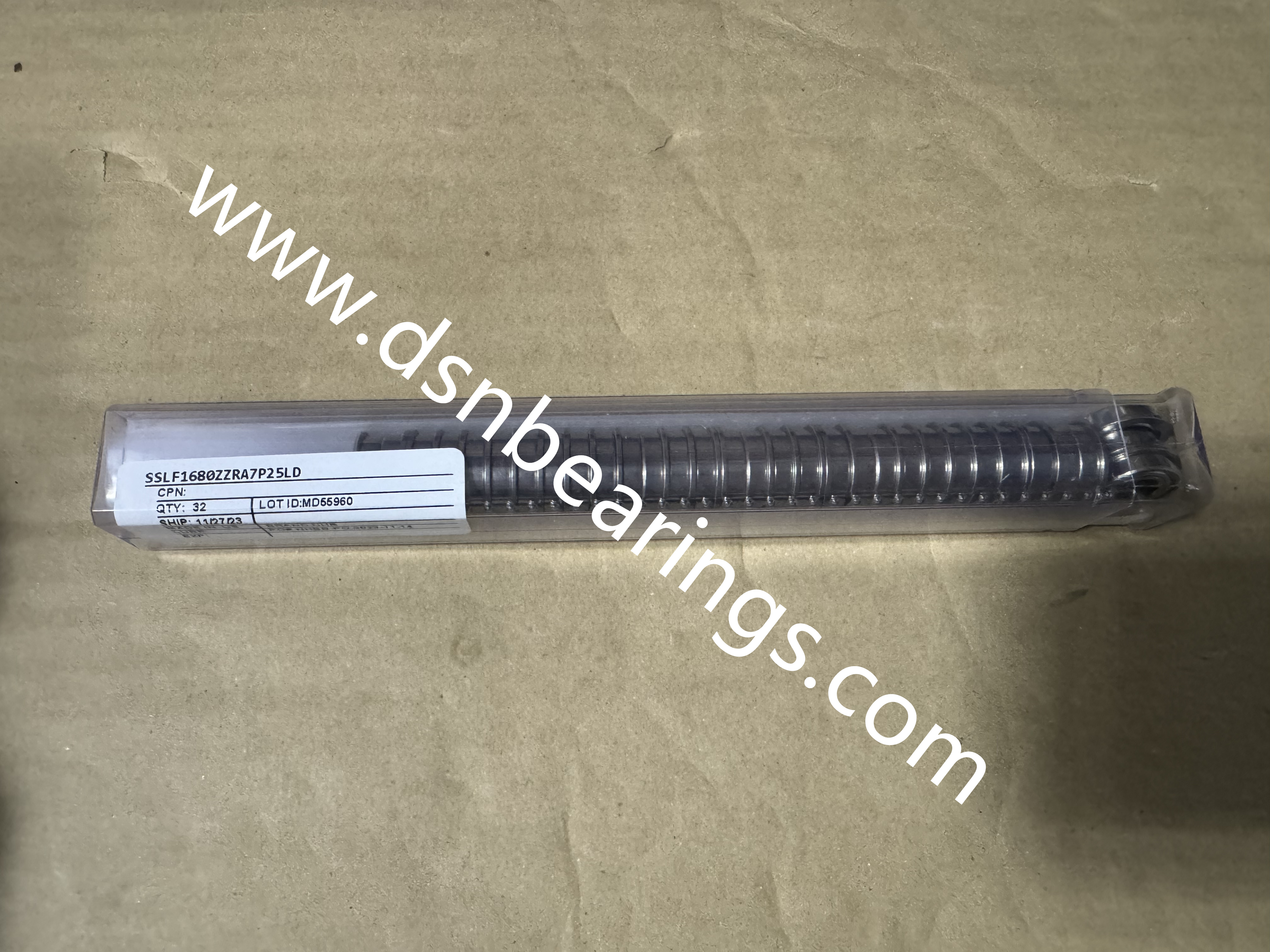 NHBB SSLF1680ZZRA7P25   Miniature Precision bearing 