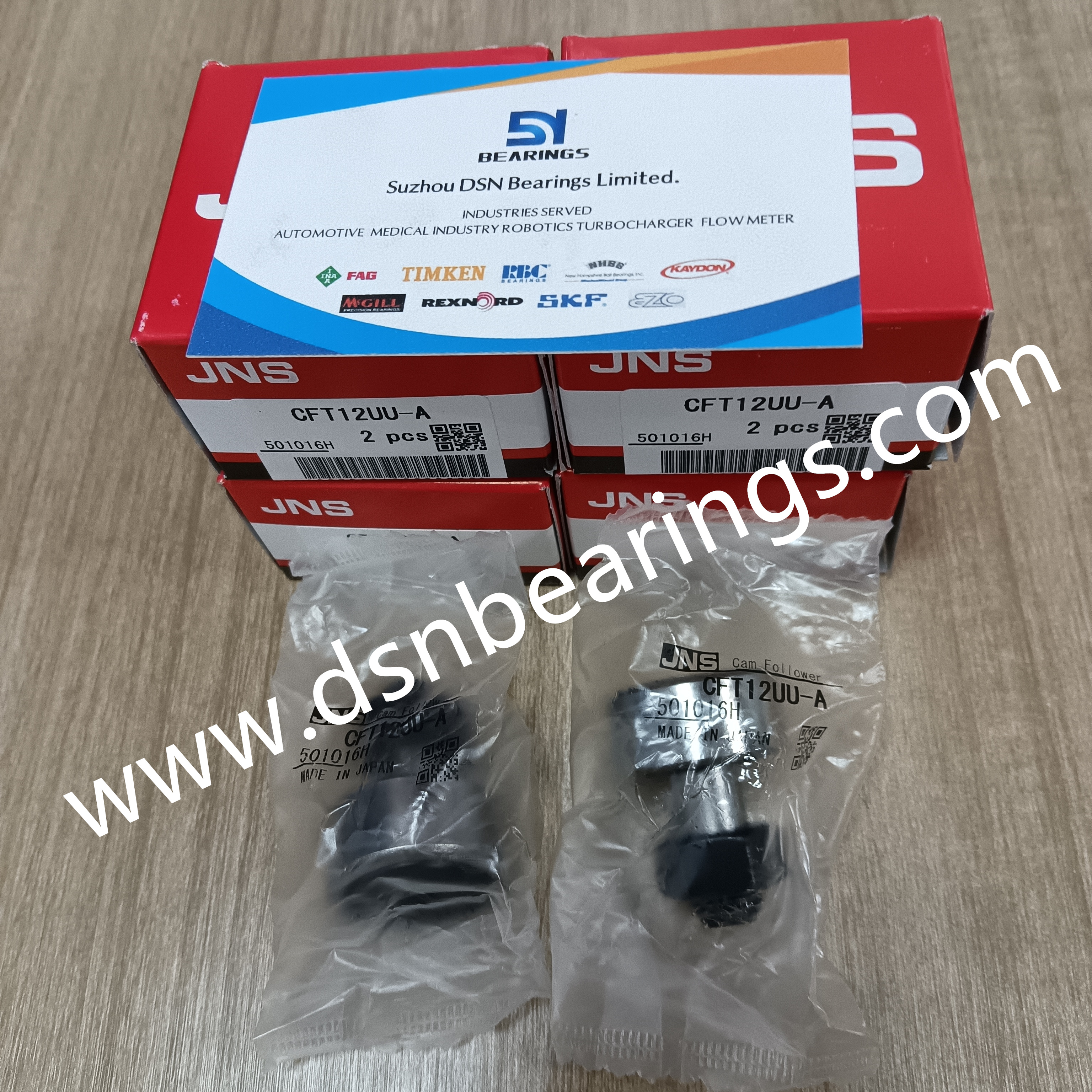 JNS bolt roller bearing CFT12UU-A