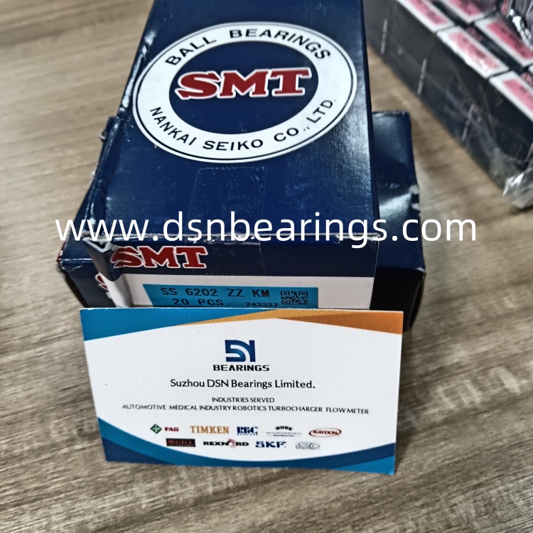 SMT bearing SS6202ZZKM stainless steel bearing