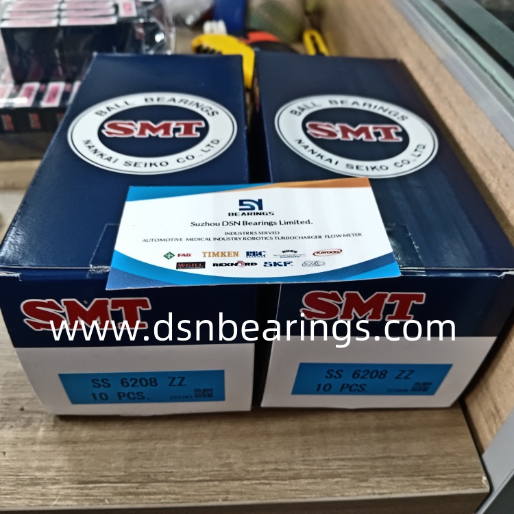 SMT bearing SS6208ZZ stainless steel bearing