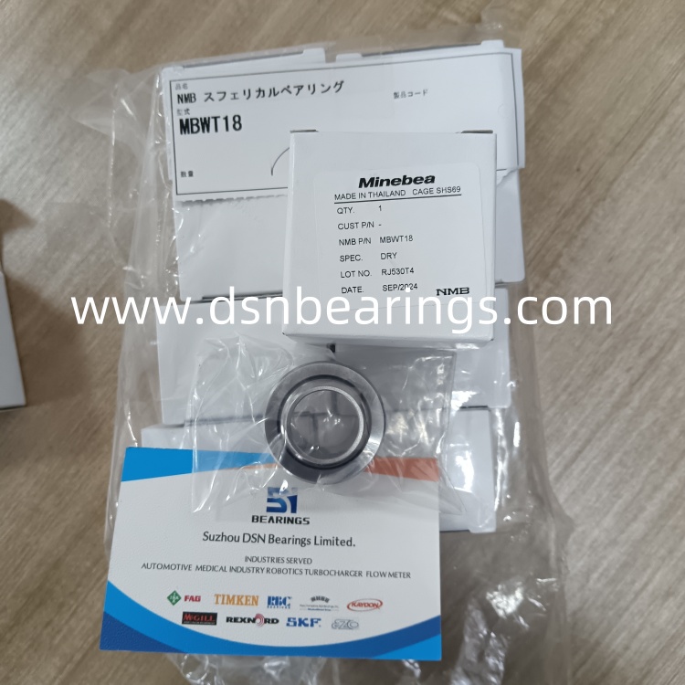 NMB bearing MBWT18 Radial spherical plain bearings