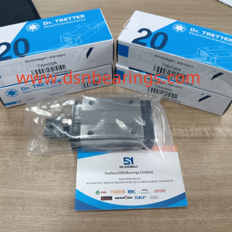 TRETTER bearing TWH20R slider guide rail TWO20-S