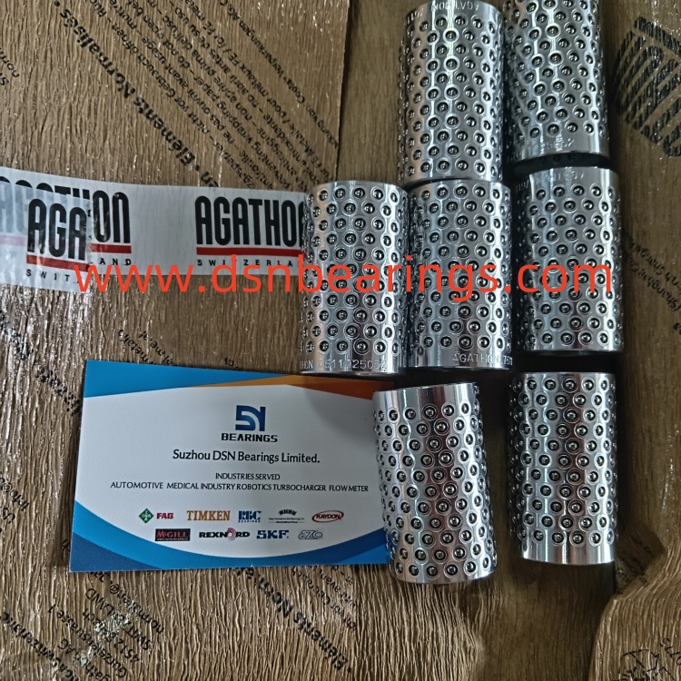 AGATHON 7611.025.052 guide column and guide sleeve bearing