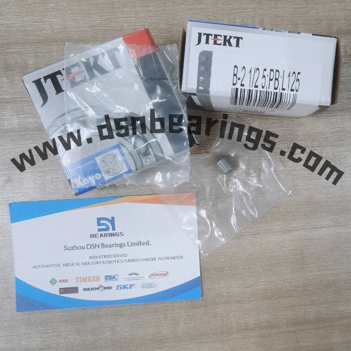 JTEKT KOYO B-2 1/2 5；PB；L125 Needle roller bearing