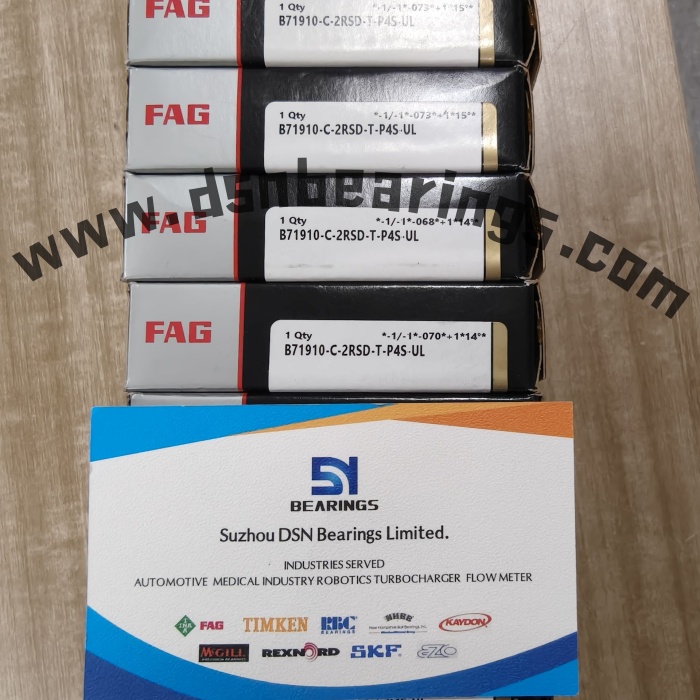 FAG B71910-C-2RSD-T-P4S.UL Precision spindle bearing