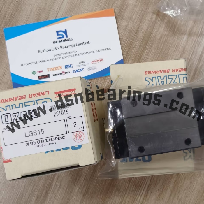 OZAK bearing LGS15  Linear Guideway